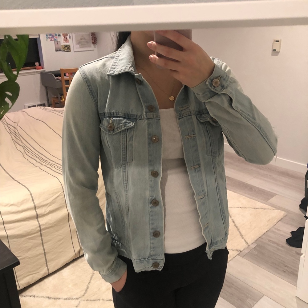 Distressed Jean Jacket - Picture 2 of 9